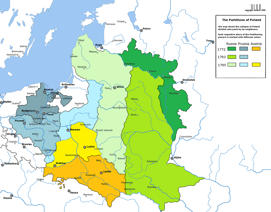 Trojí dělení Polska
