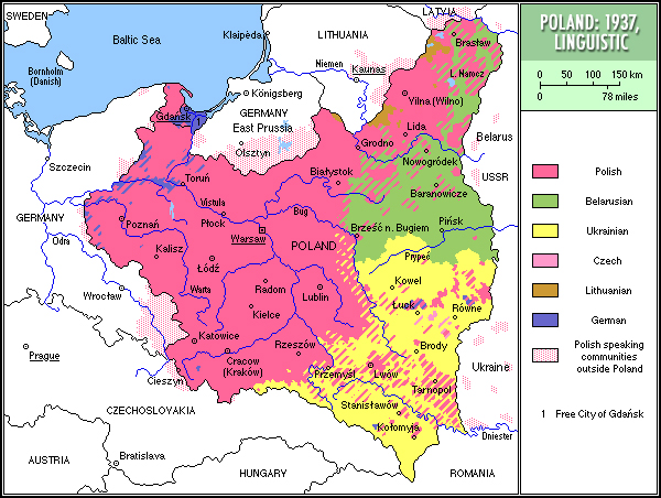 Ukrajina ve 20. století - polská část