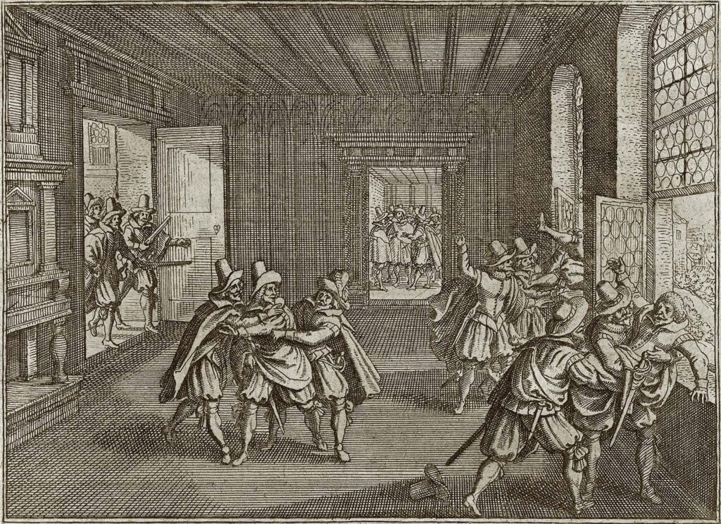 Johann Philipp Abelinus, Pražská defenestrace